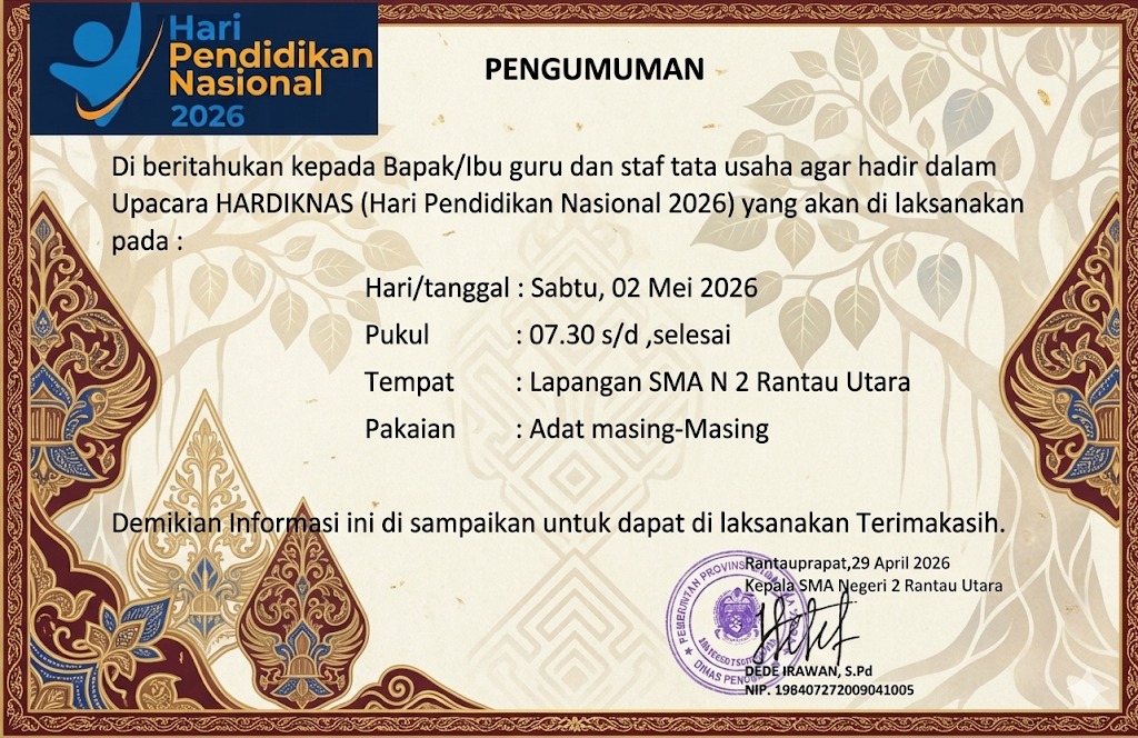 Upacara Hardiknas 2026